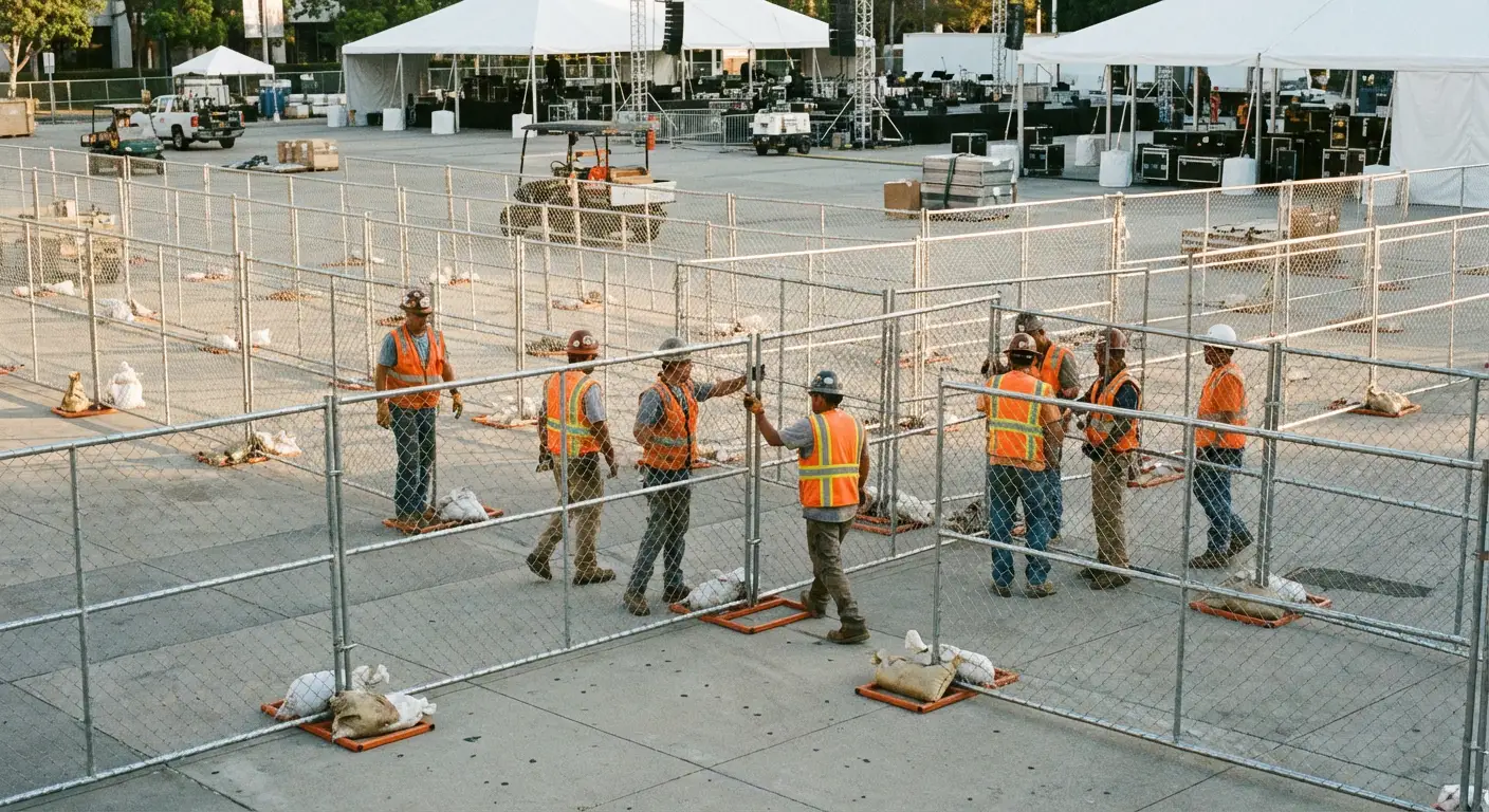 Large-Scale Event Logistics in Highland, CA