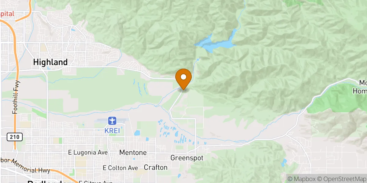  neighborhood map in Highland, CA